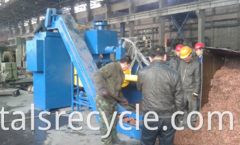 Y83W-500 Automatic Steel Metal Chips Block Briquette Making Machine (CE)